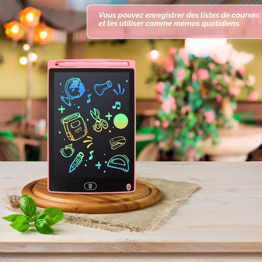 Tablette d'Écriture LCD Enfant – Dessiner sans Écran