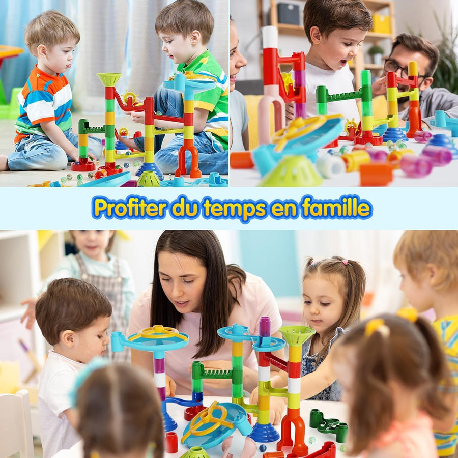 Circuit de Billes STEM – Parcours à Construire pour Enfant