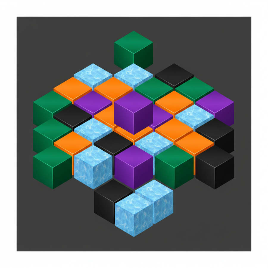 CUBECRAFT 100 pièces